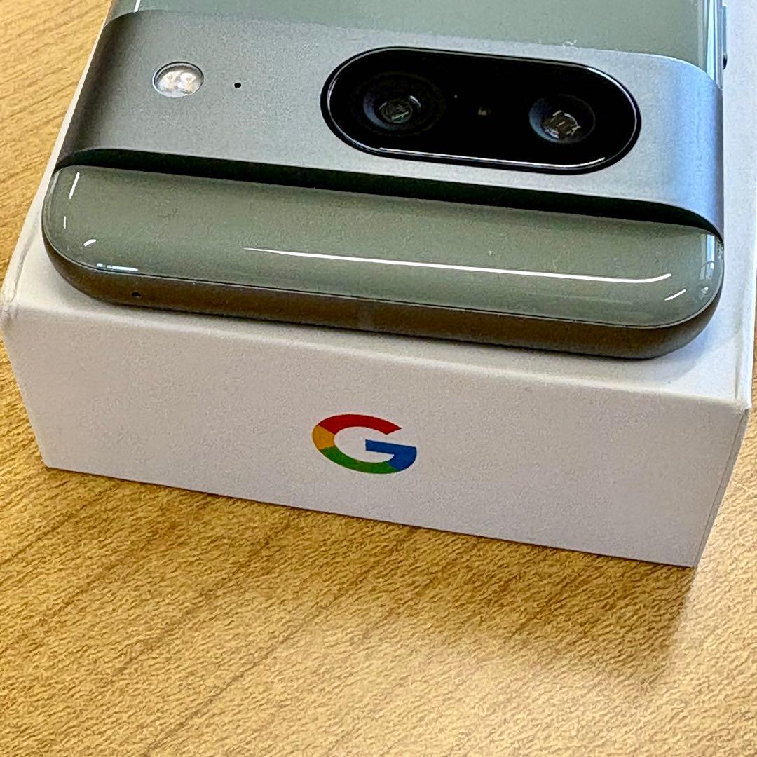 【極美品】Google Pixel 8 Hazel 128GB SIMフリー