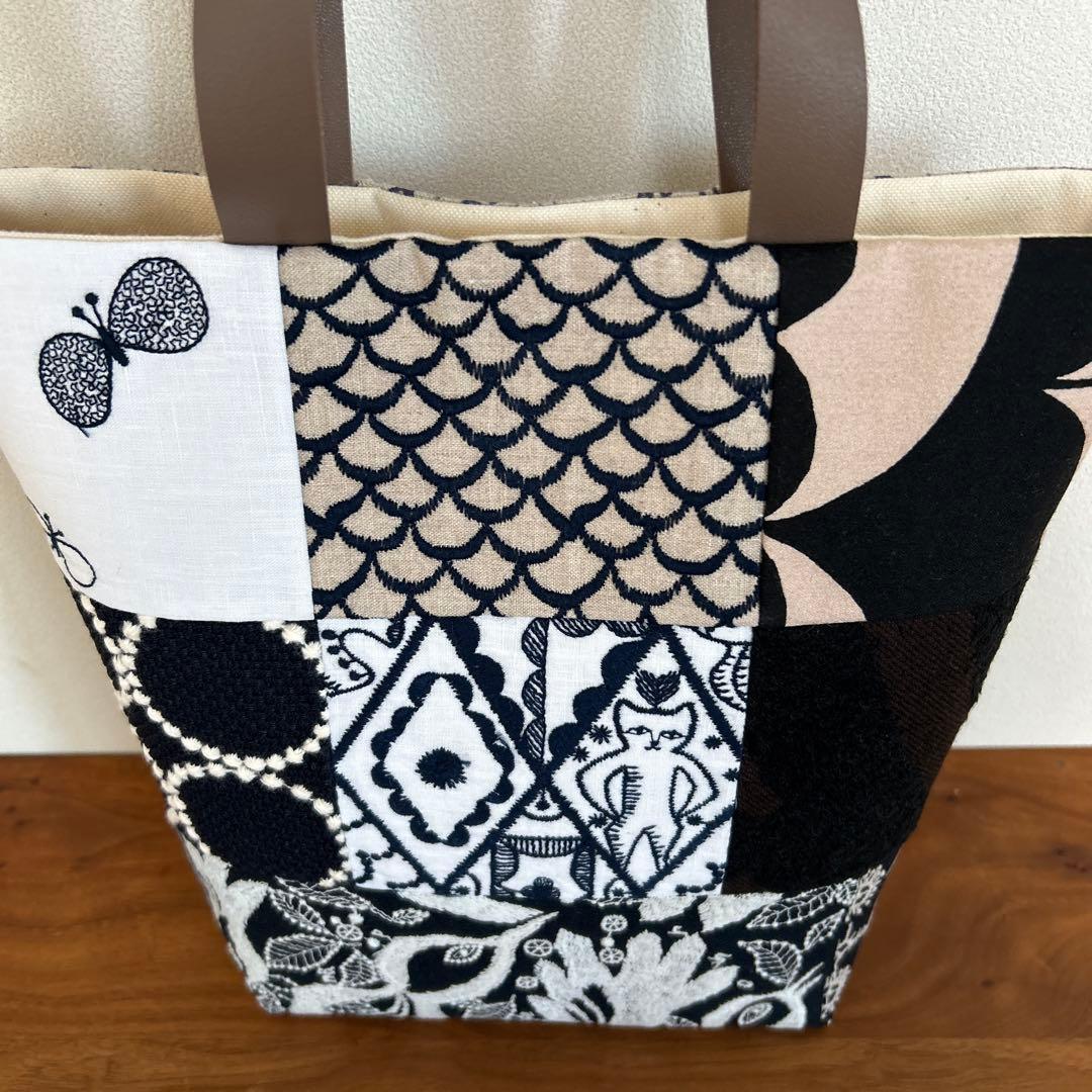 ミナペルホネン☆ ハンドメイド　バッグ　パッチ