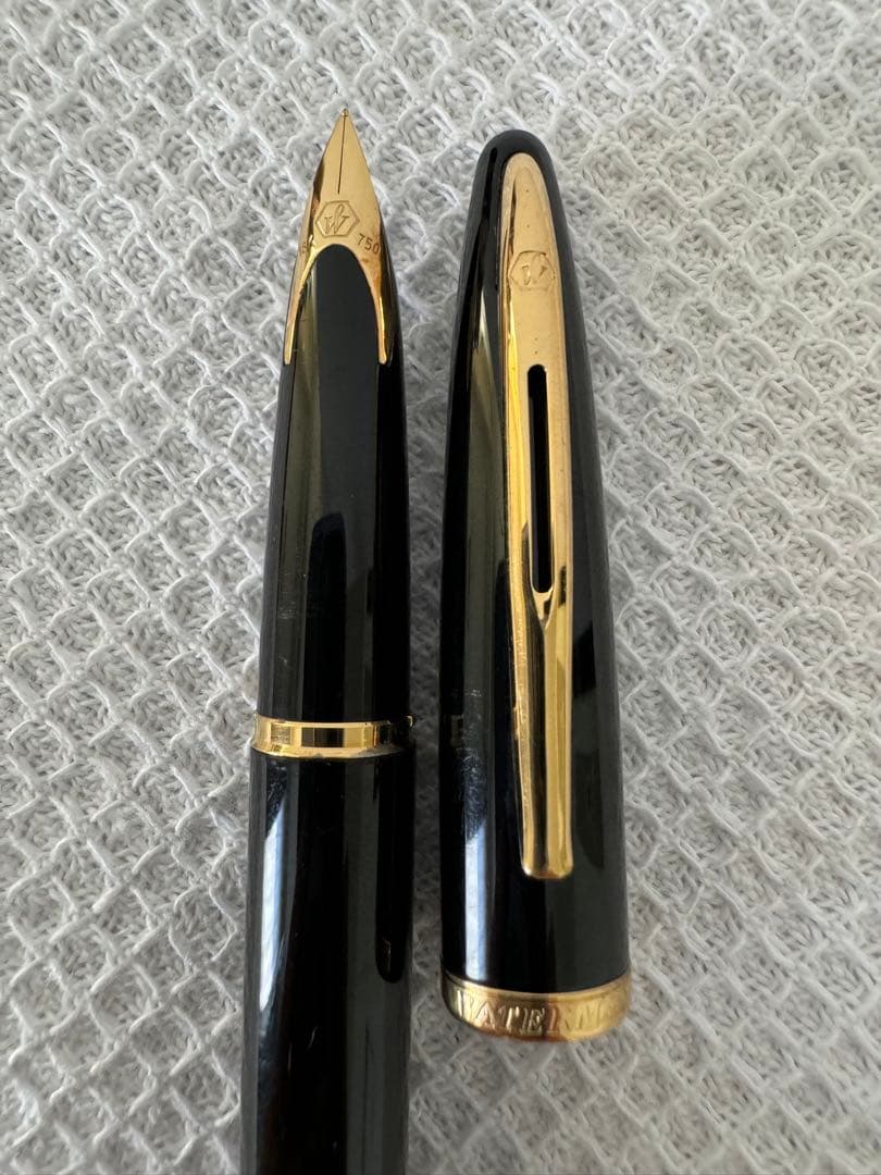 WATERMAN カレン ブラック・シーGT 万年筆 EF