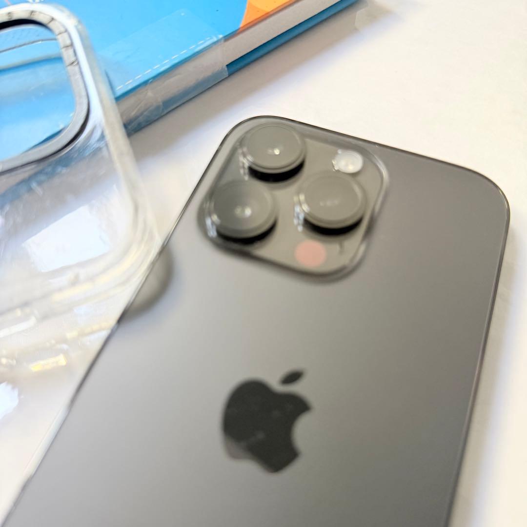 iPhone14 Pro ブラック　128GB SIMフリー　ケースティファイ