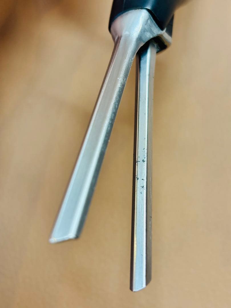 LENZ α-4レンツアイロン クシ目　5角4㎜　理容アイロン