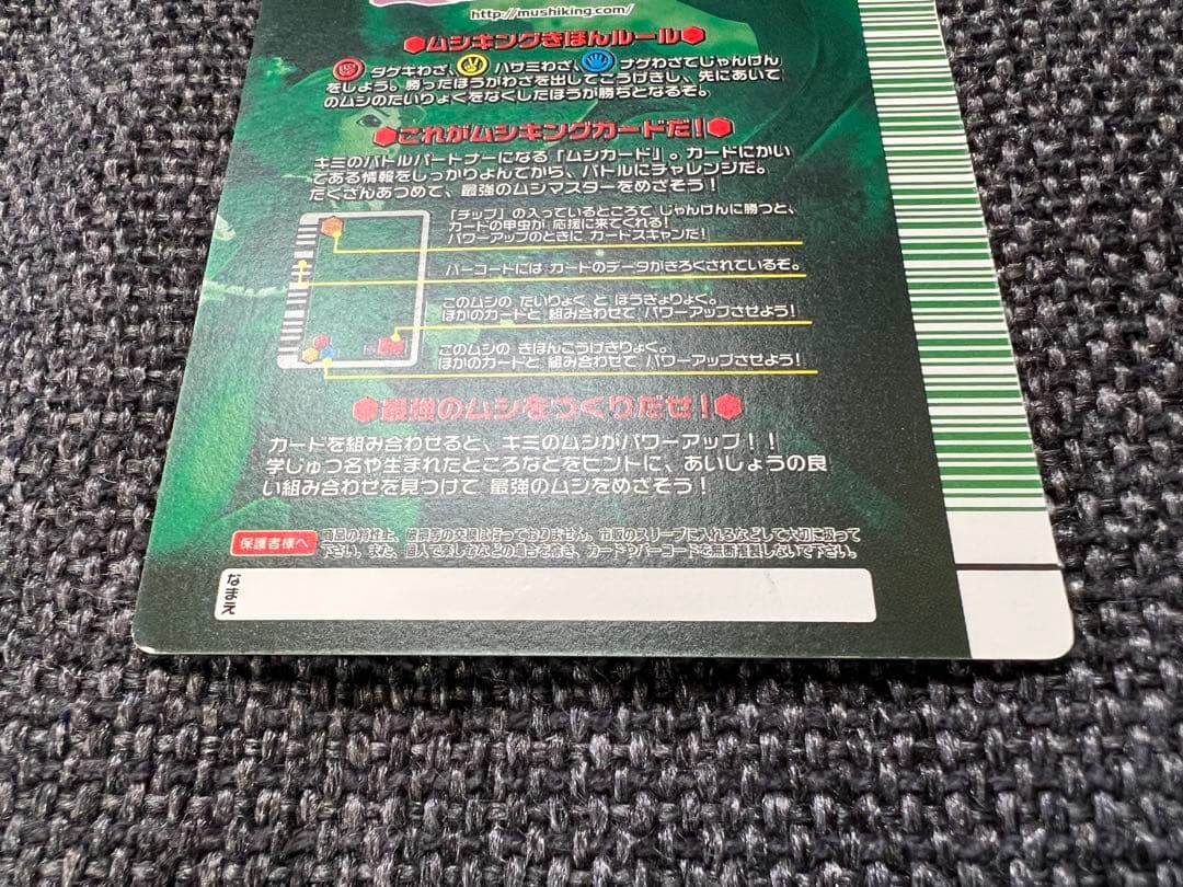 激レア ムシキング アダー完結編 アルキデスオオヒラタクワガタ MC038