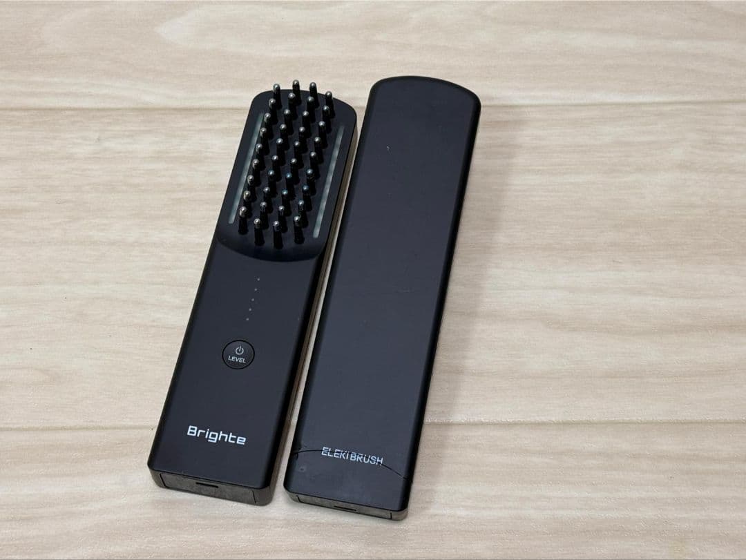 Brighte ELIKIBRUSH 美顔器 LED機能 ブラック 2個セット