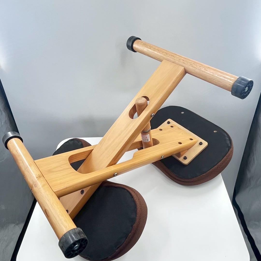 美品 宮武製作所 プロポーションチェア 補助付 バランスチェア