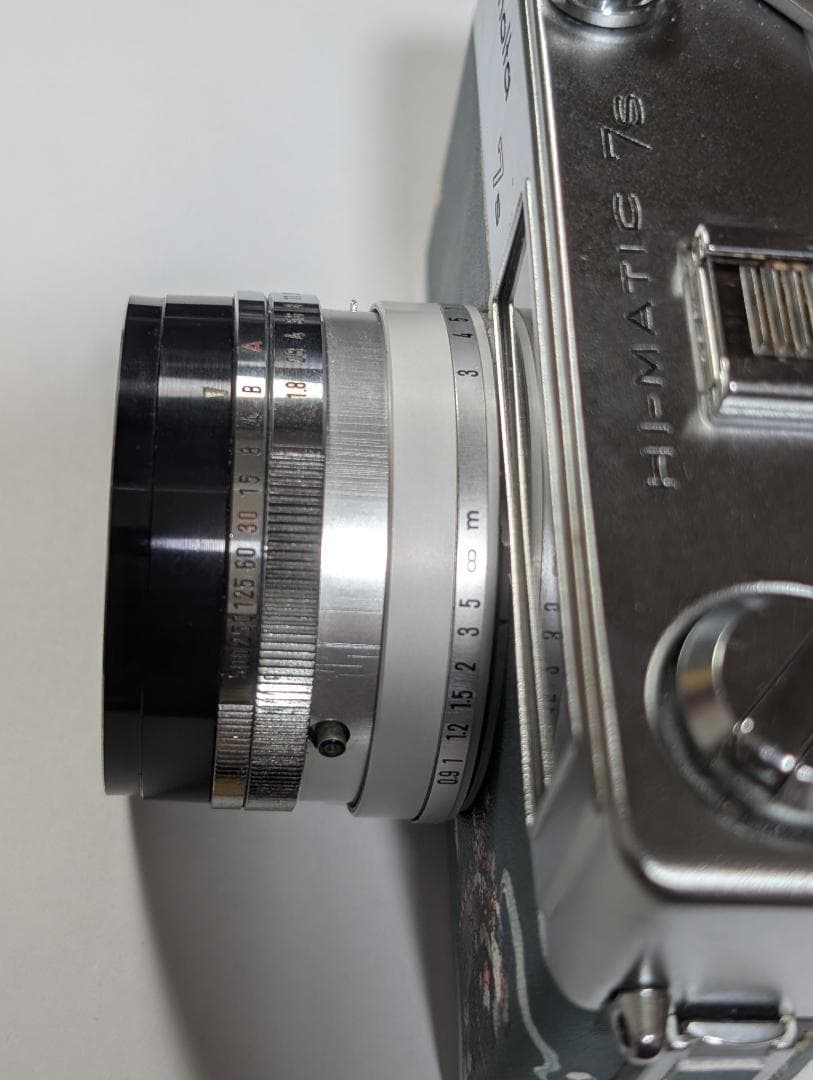 【完動品】minolta hi matic 7s 貼り革リメイク