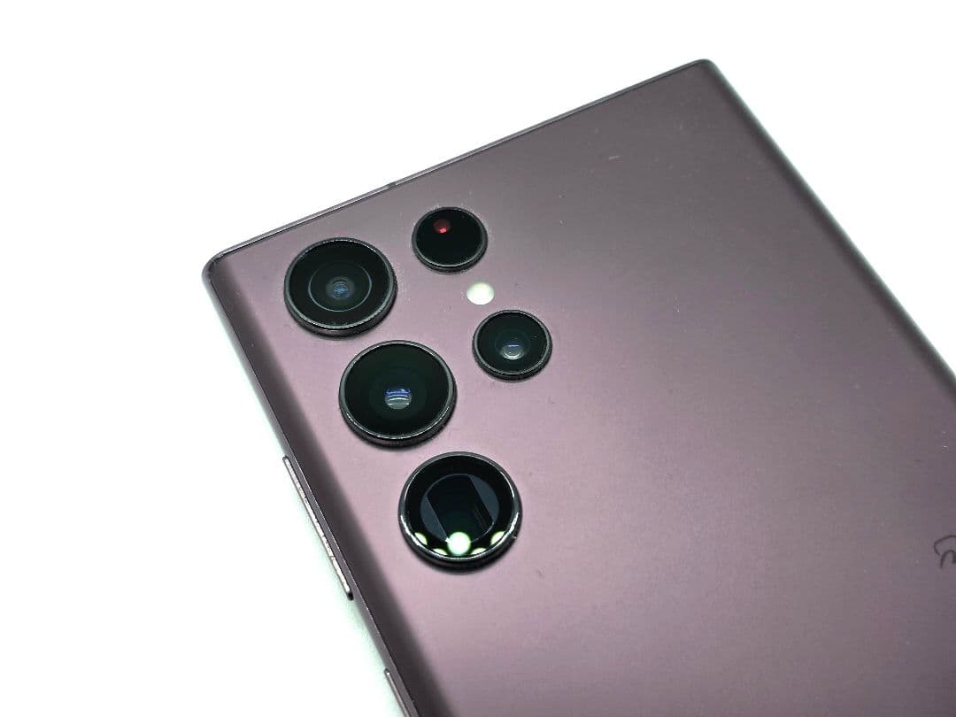 【訳あり】Galaxy S22 Ultra 5G SCG14 バーガンディ au