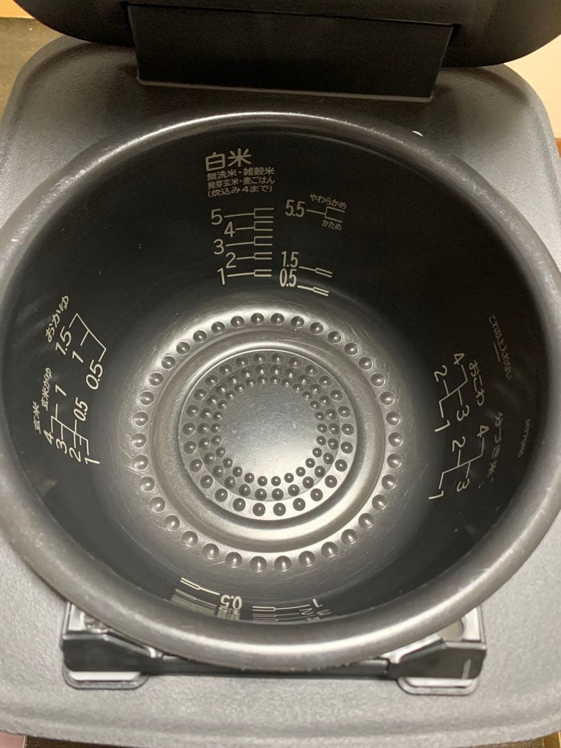 美品　RZ-V100CM 日立 HITACHI 炊飯器 5.5合 ふっくら御膳
