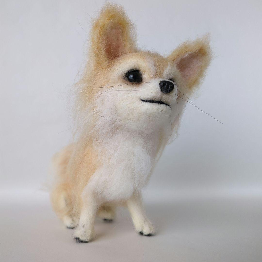 羊毛フェルト犬 チワワ#29