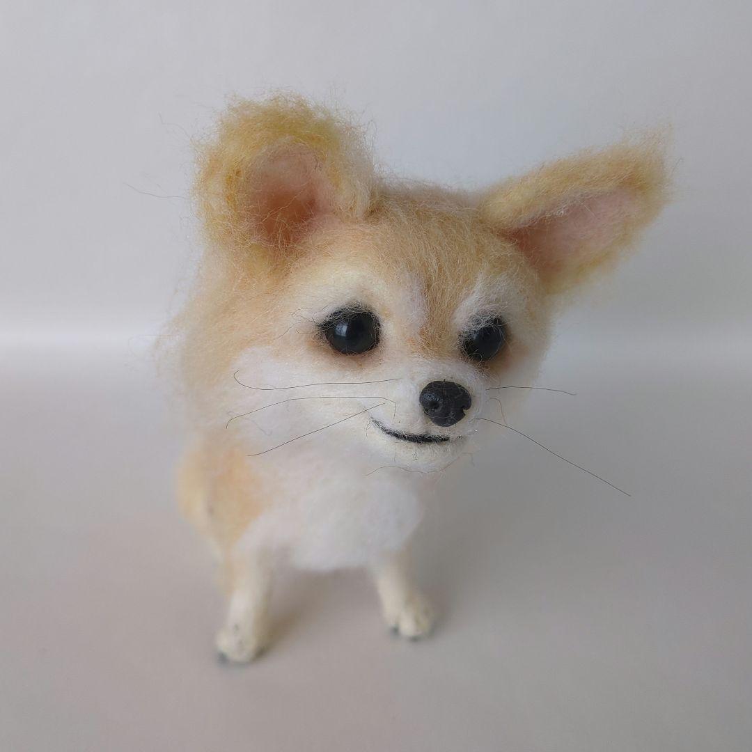 羊毛フェルト犬 チワワ#29