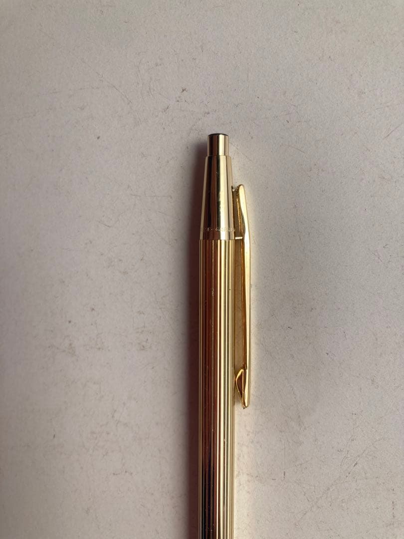 Mont Blanc ノブレス　ゴールド ストライプ　ボールペン
