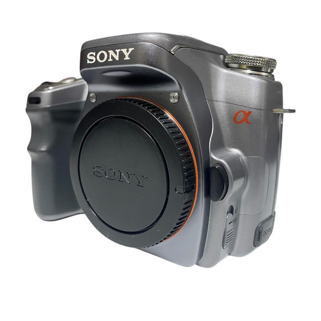 SONY α100 DSLR-A100 デジタル一眼レフカメラ　動作品　おまけ付