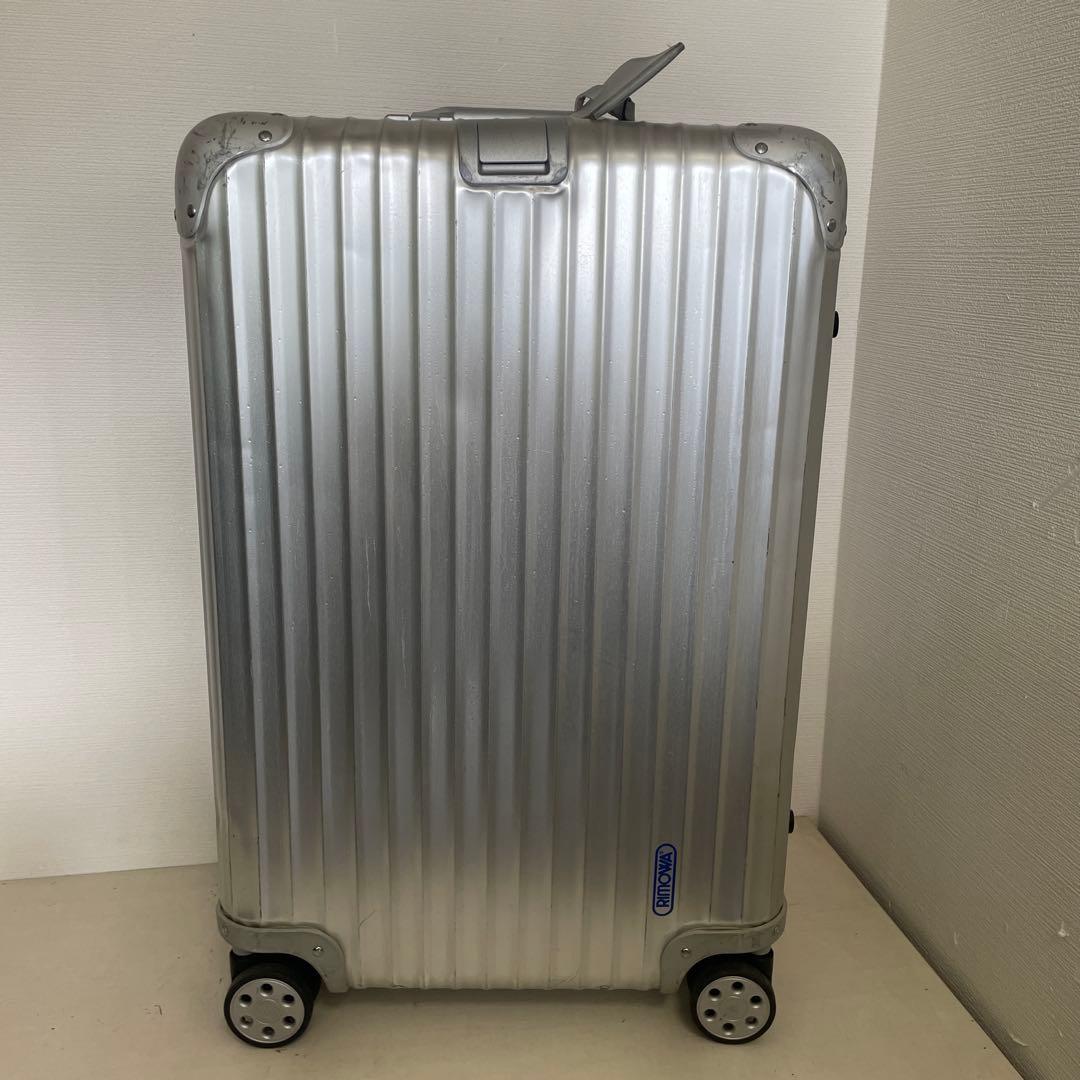 青ロゴ 保証書付 RIMOWA トパーズ 64L チェックインM オリジナル