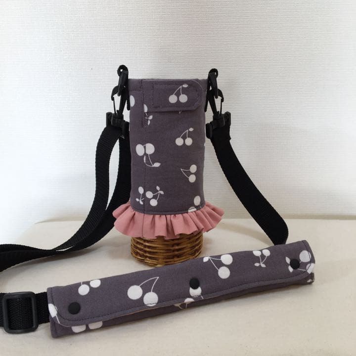 ハンドメイド　入園　入学　オーダー　ナップザック　水筒カバー