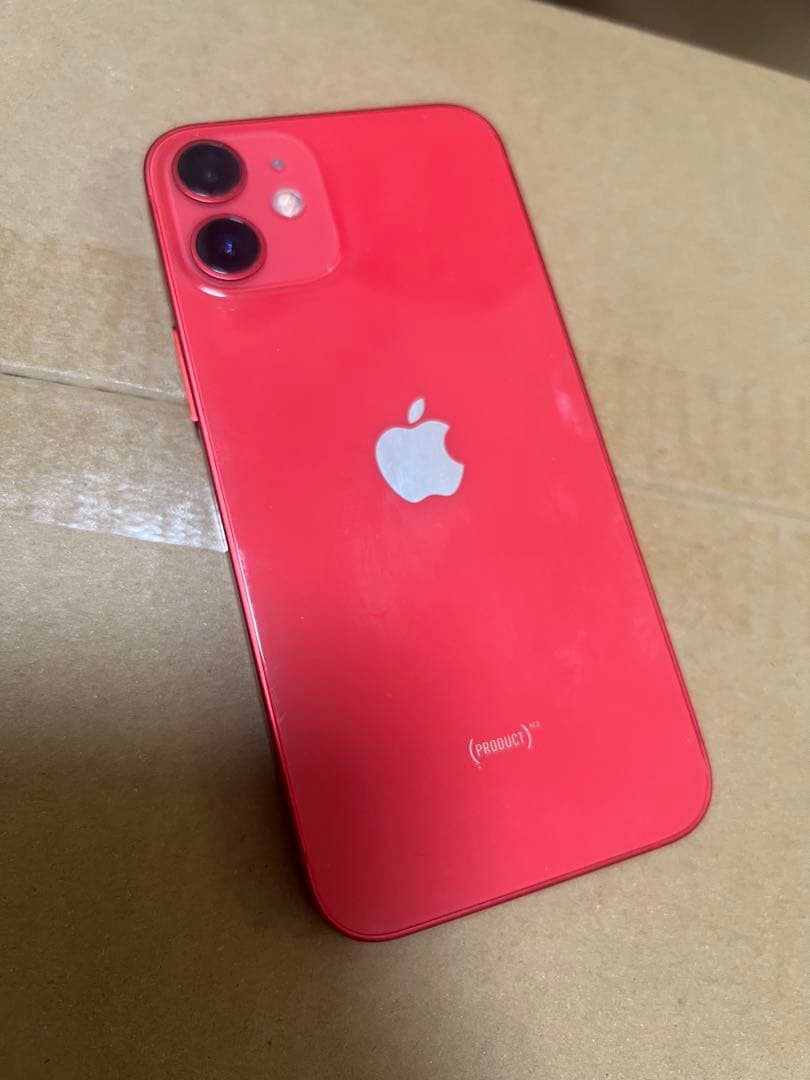 スマートフォン本体 iPhone12mini RED