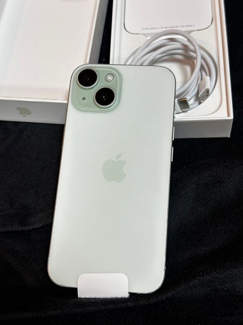 スマートフォン本体 Apple iPhone15 SIM FREE 256GB GREEN