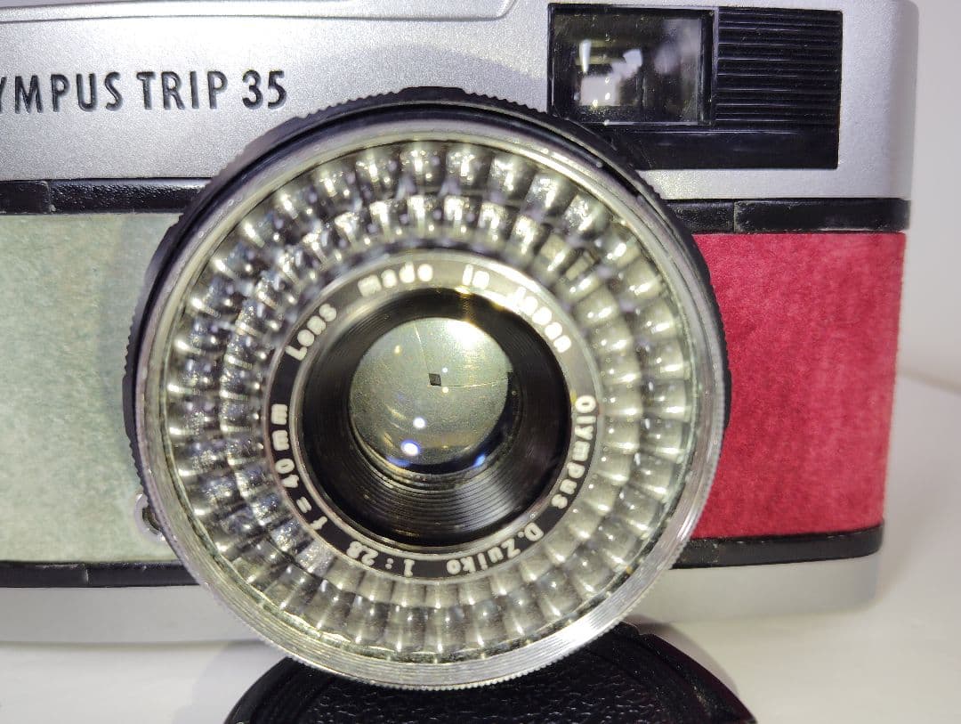 OLYMPUS TRIP35（動作品）スエード張り