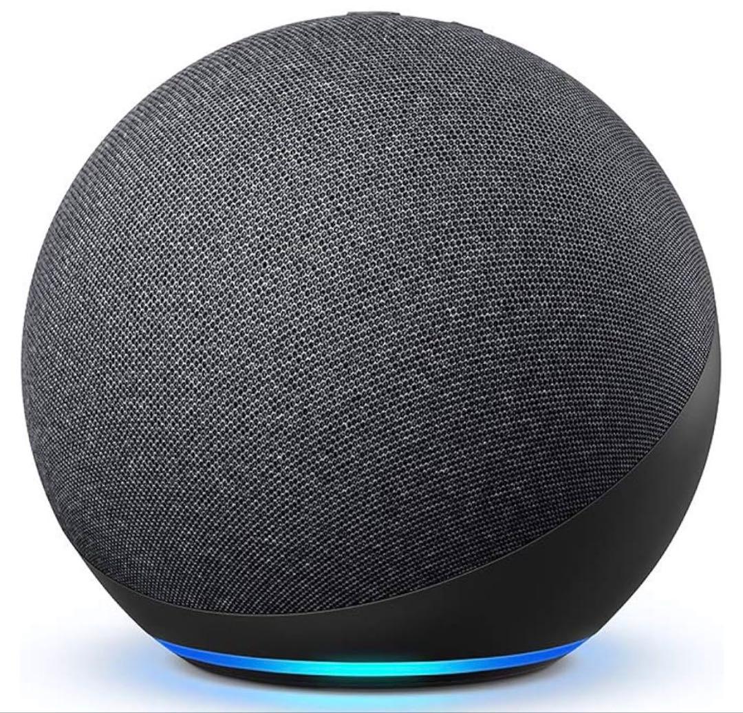 （新品未開封）Echo (エコー) 第4世代 - スマートスピーカー　チャコール