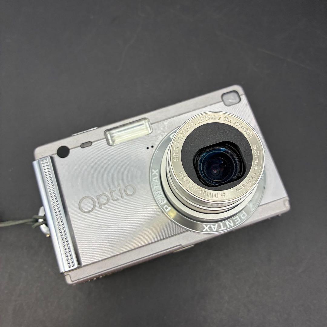 【PENTAX コンデジ】Optio S5i ペンタックス　動作OK