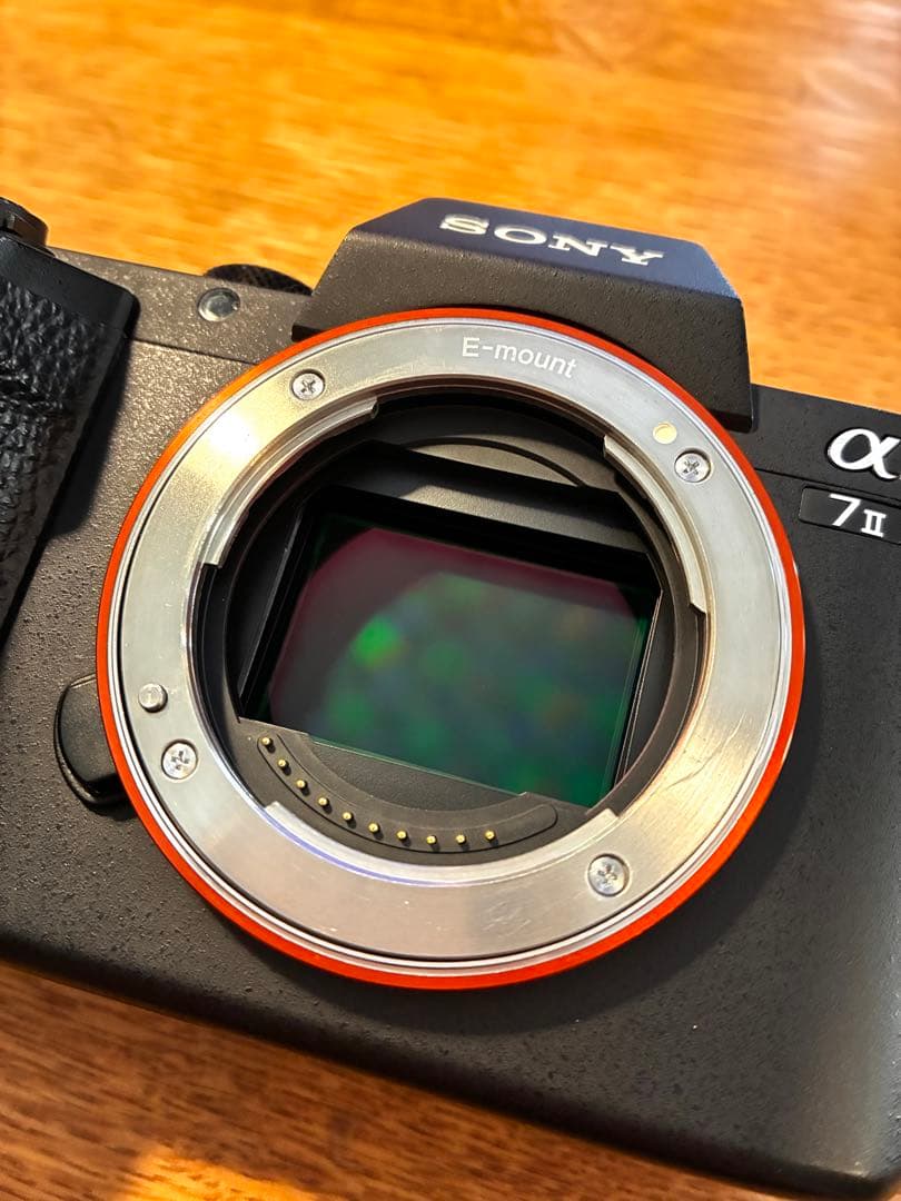 SONY α7II ILCE-7M2K ショット少 SEL55F18Z レンズ付