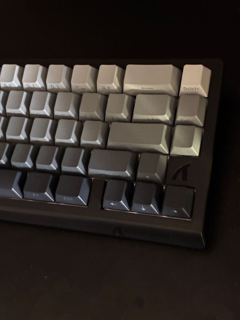 ATTACKSHARK X68HE 磁気スイッチ ラピッドトリガーキーボード黒灰