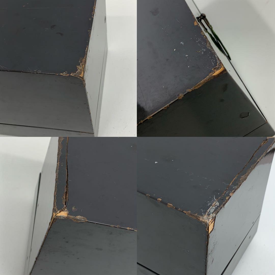 水戸大奥 箱 漆塗り 文箱