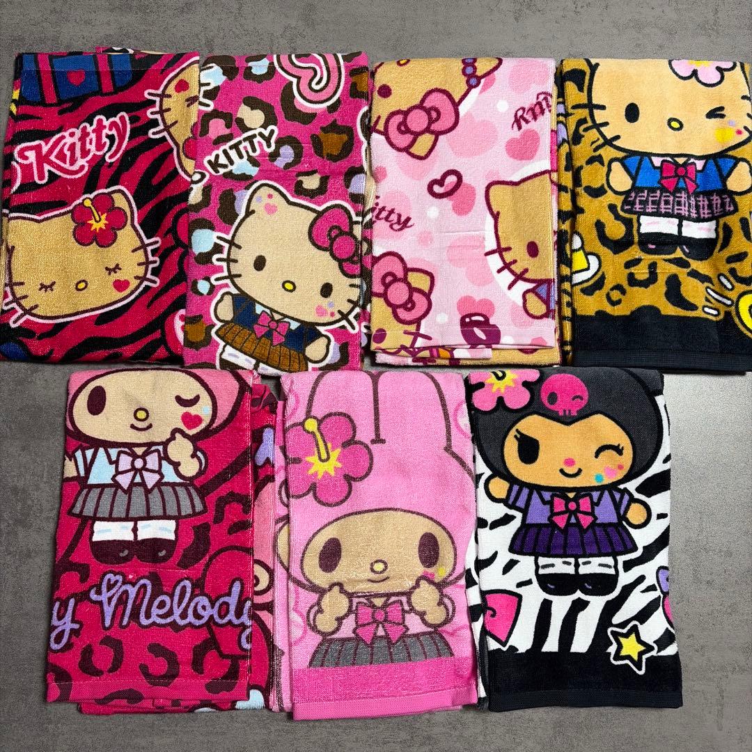 アベイル　しまむら　サンリオキャラクターズ　ハローキティ　フェイスタオル