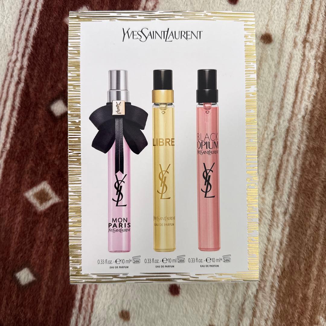 YSL ミニフレグランスセット 3種 各10ml 新品未開封 イヴ・サンローラン