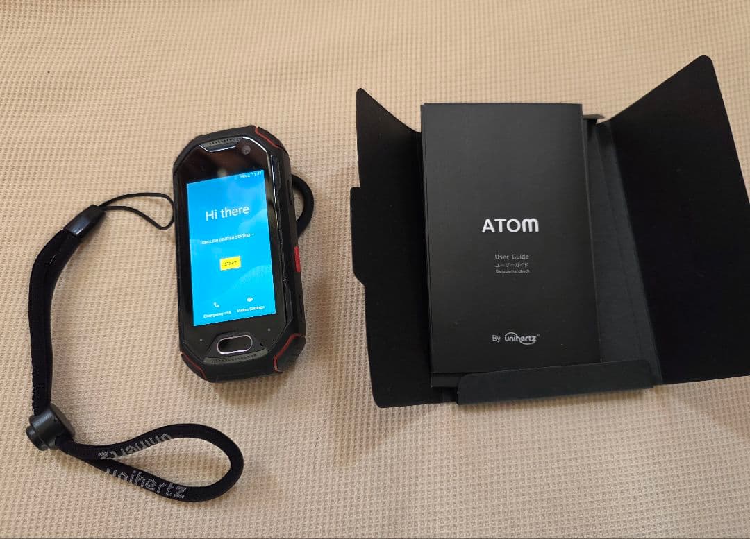 Unihertz Atom 4G小型スマートフォン