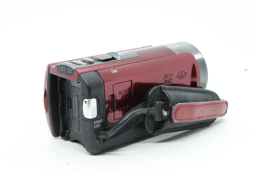 【S2282】 SONY Handycam HDR-CX180 レッド ソニー
