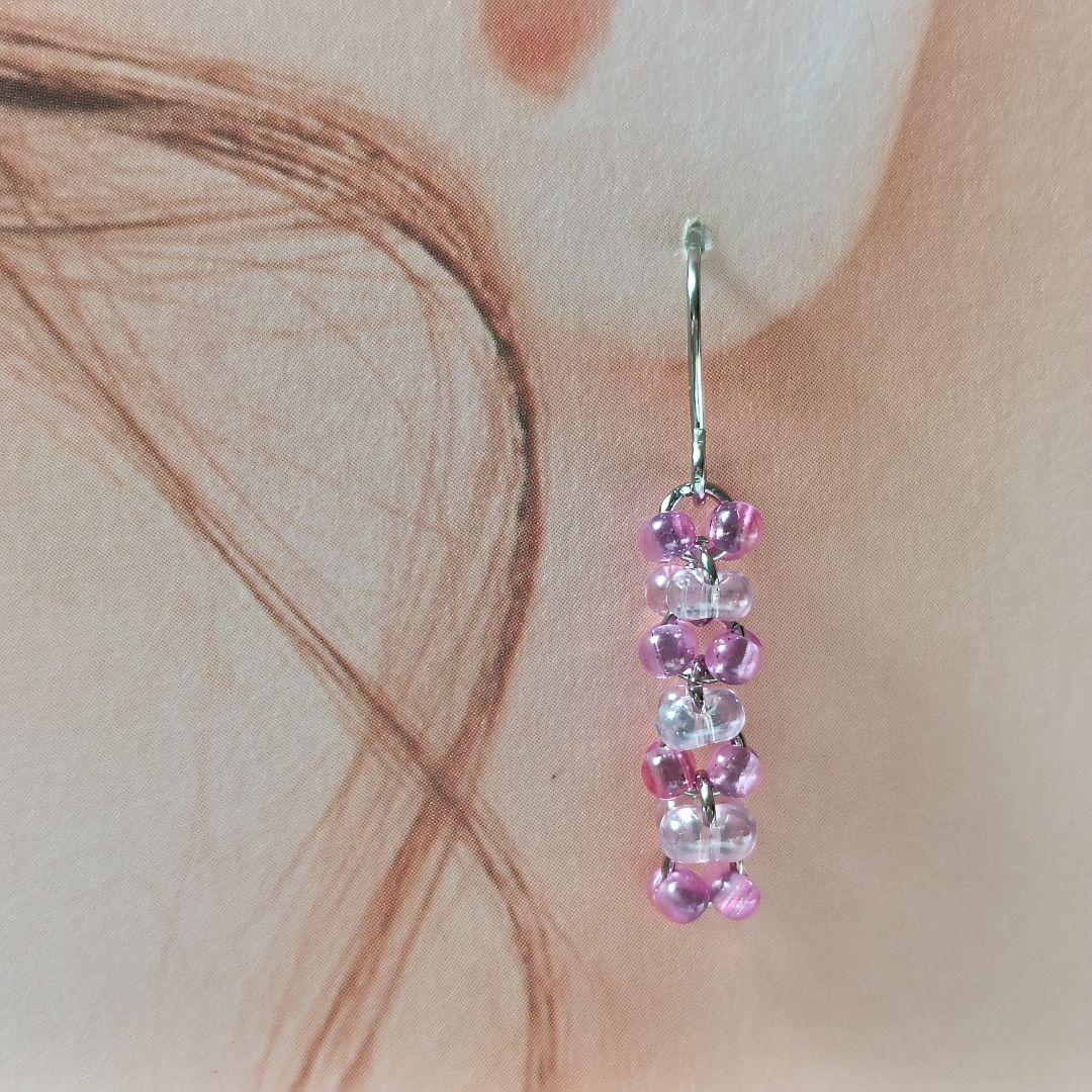 No.466 ファルファーレのピアス ハンドメイド