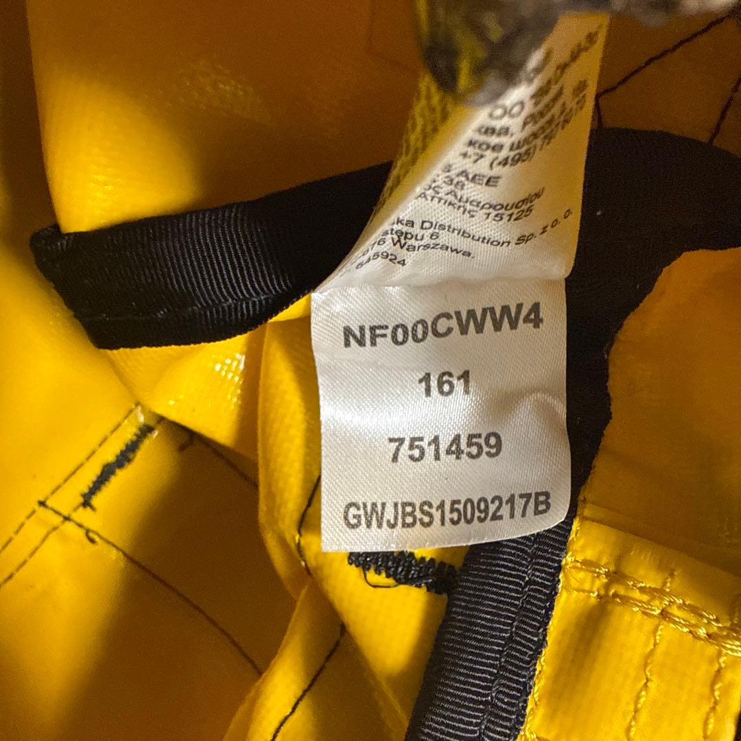 THE NORTH FACE ダッフルバッグ 大容量 イエロー・ブラック