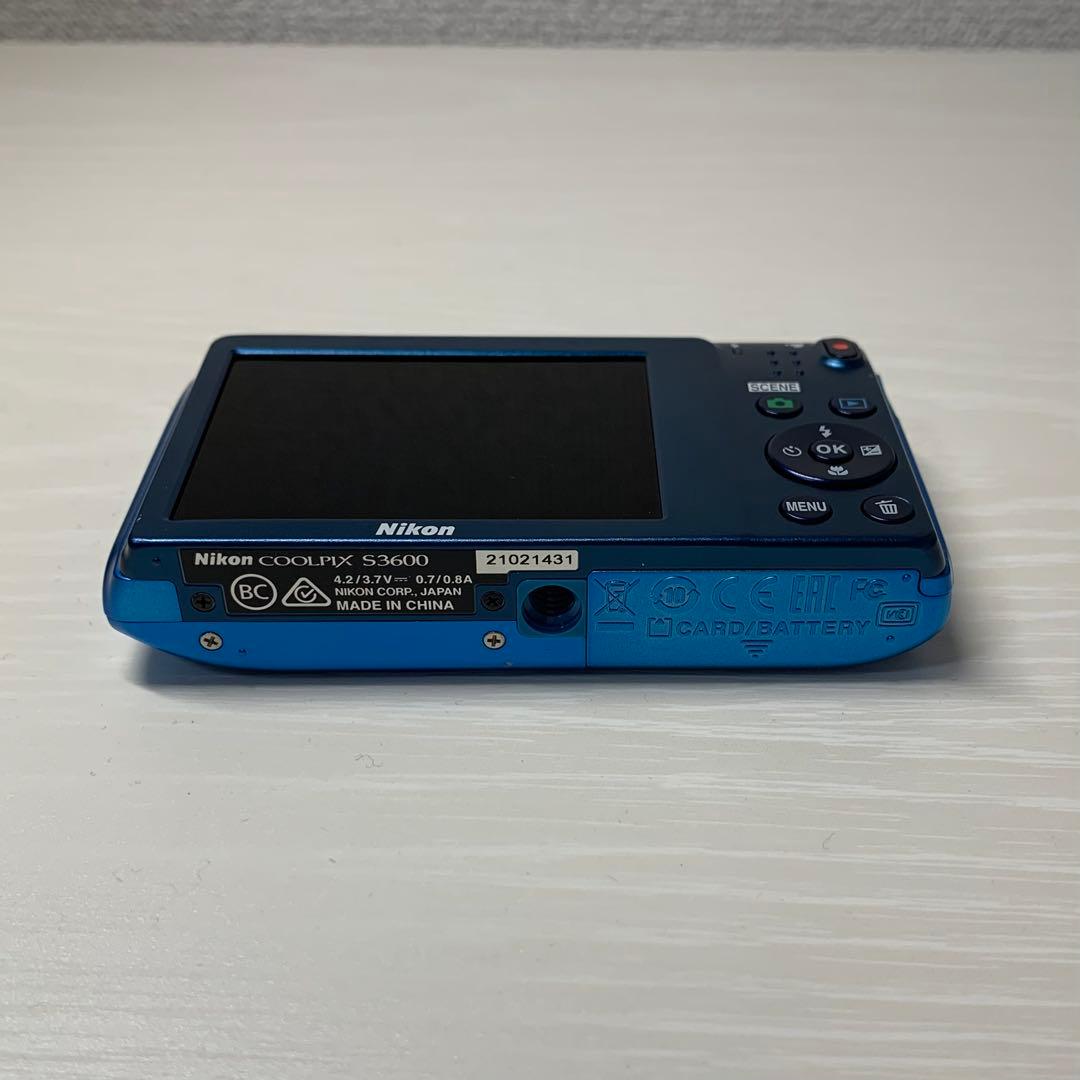 Nikon COOLPIX s3600 コバルトブルー
