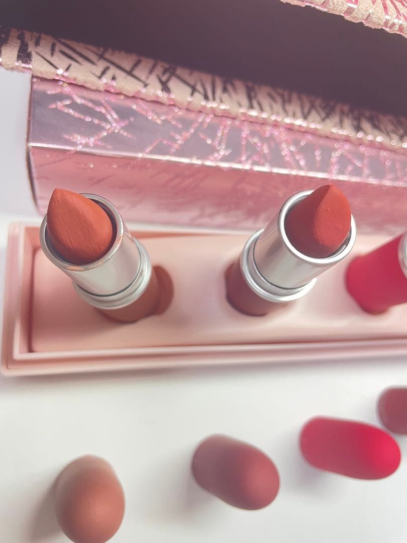 MAC 口紅 ショーストッパー パウダーキス リップスティック 5本セット