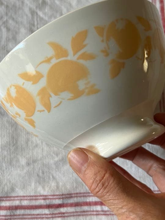 フランスアンティーク　カフェオレボウル