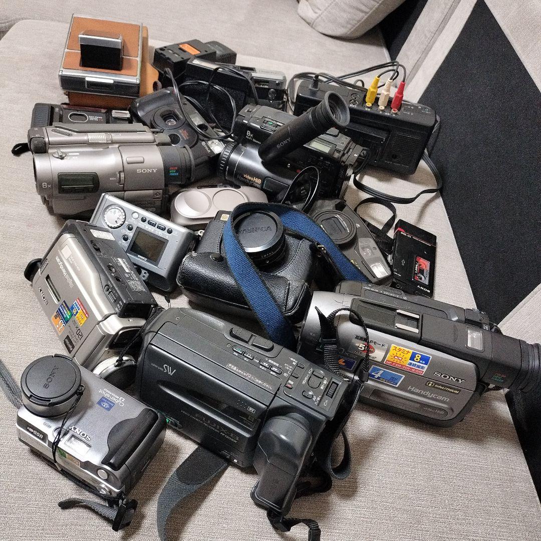 Sony Handycam & Fujifilm FLIX ビデオカメラセット