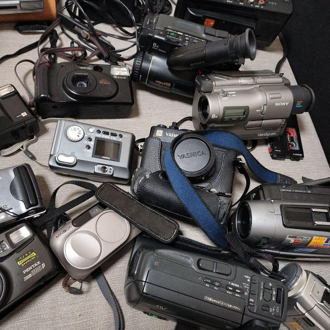 Sony Handycam & Fujifilm FLIX ビデオカメラセット