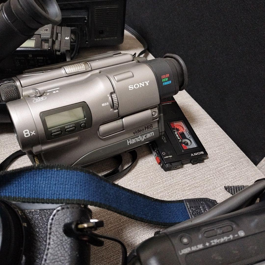 Sony Handycam & Fujifilm FLIX ビデオカメラセット