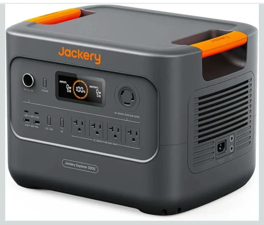 Jackery ポータブル電源大容量 3000NEW 新品未使用未開封