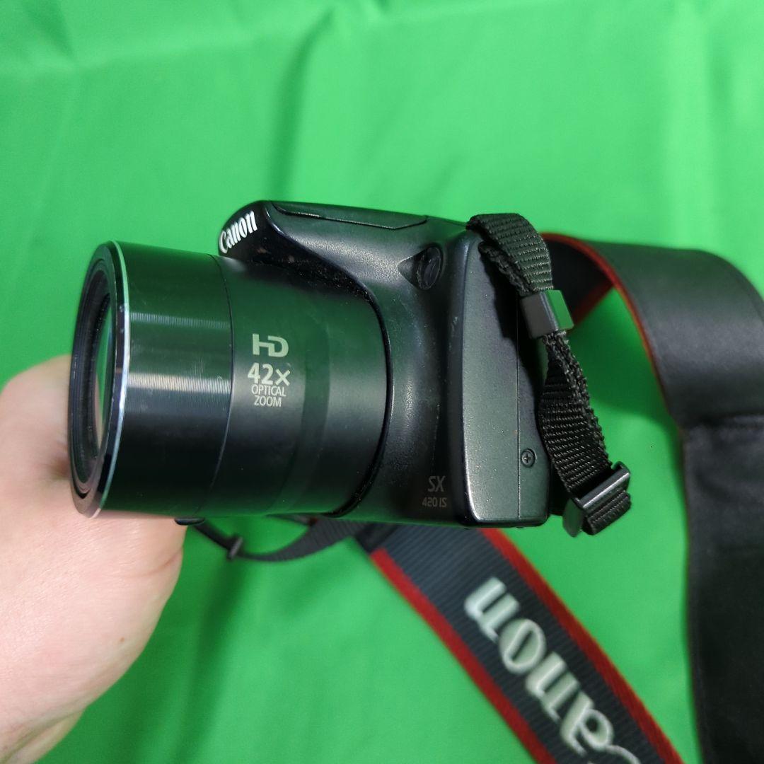 Canon PowerShot SX420 IS　電源確認してない