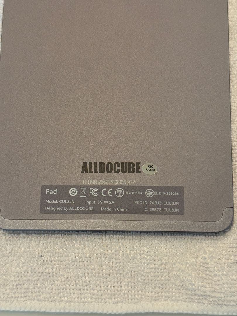 Androidタブレット本体 ALLDOCUBE iPlay50 mini Pro NFE