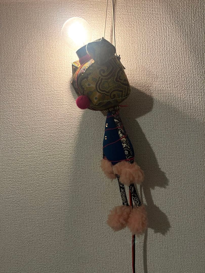 【希少】外川大作 togawa doll 壁掛け照明ベアー 人形 ぬいぐるみ作家