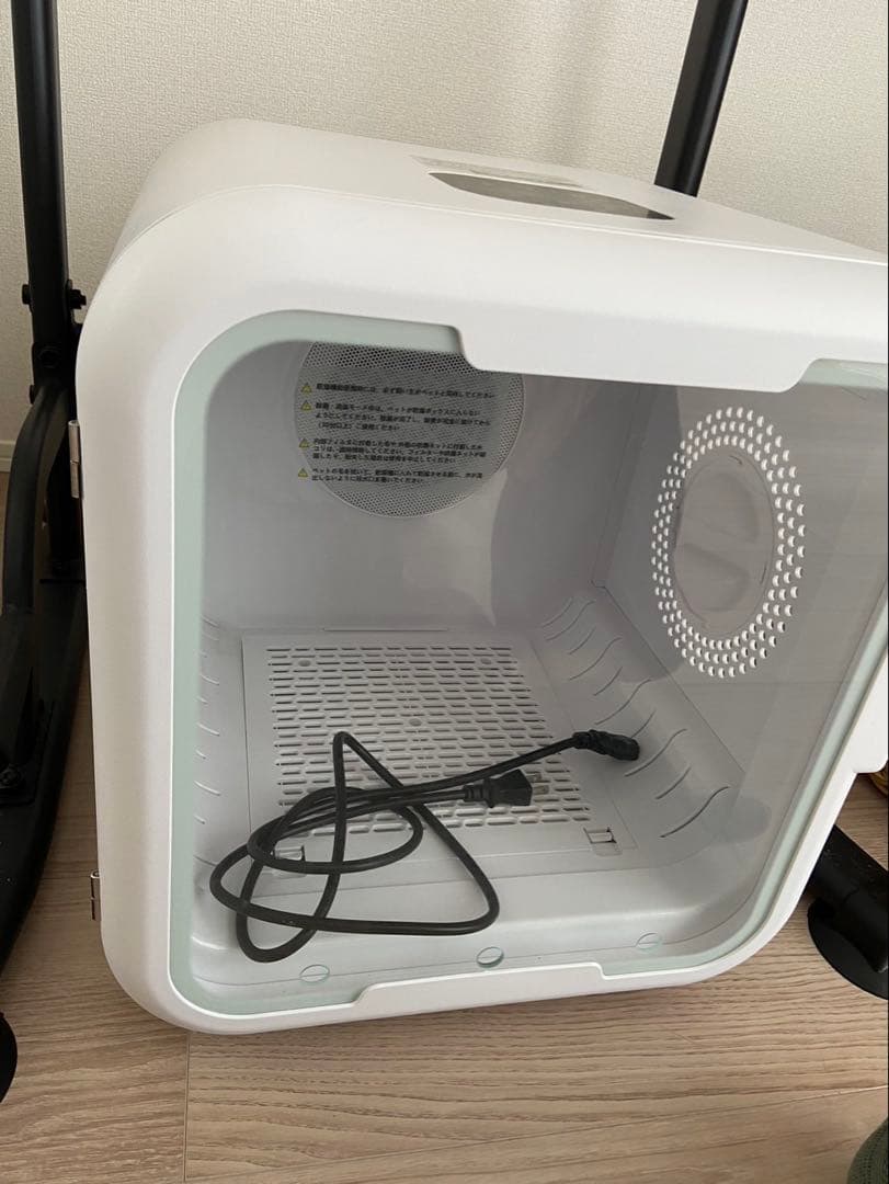 ペット用乾燥機　62L ホワイト タッチ式