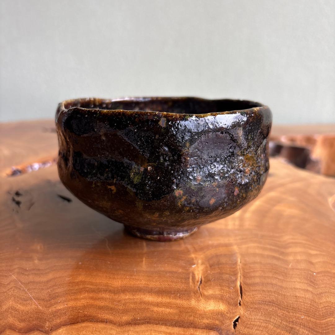 窯変茶碗 作家物 紙箱 抹茶碗 茶道具