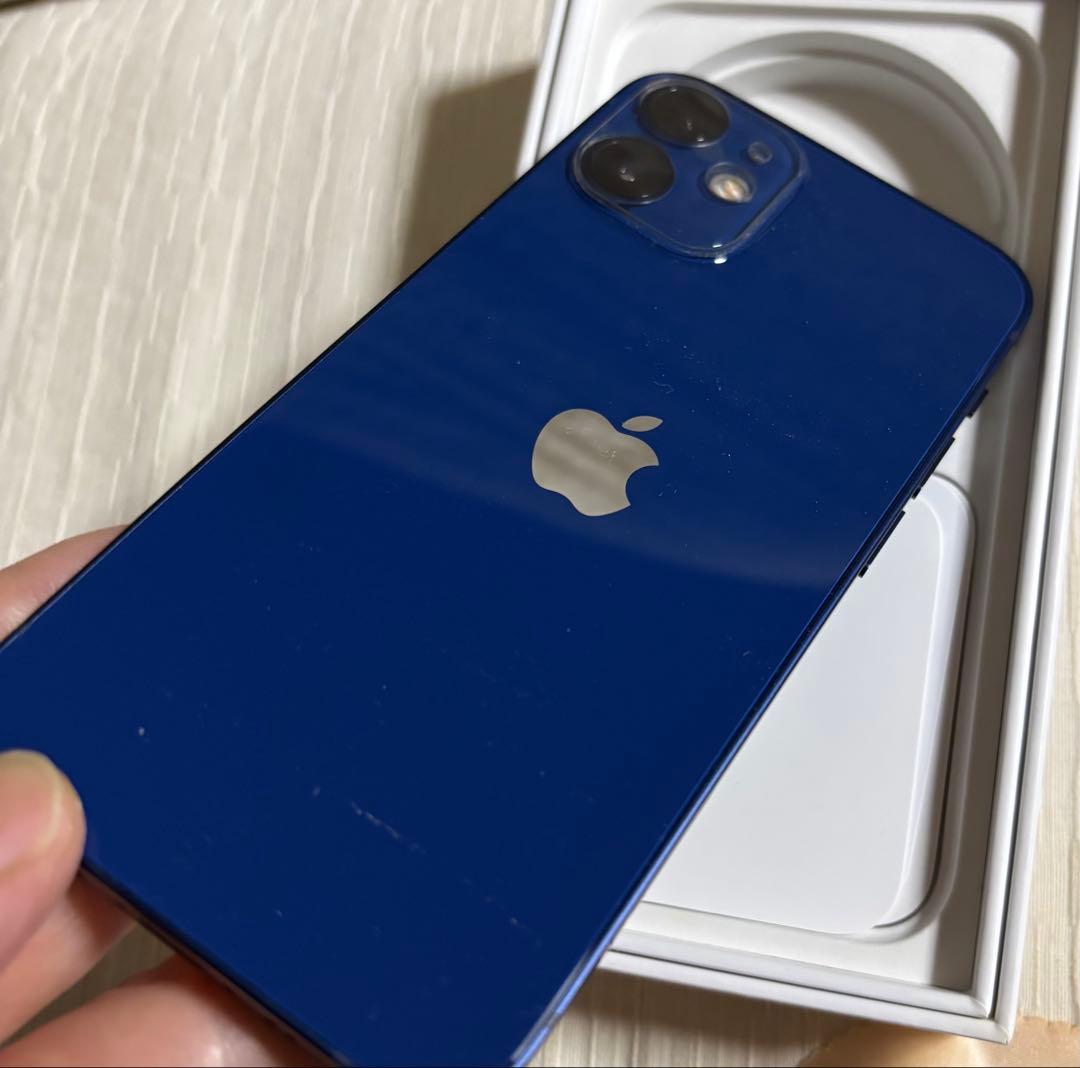 Apple iPhone 12 mini 青 本体