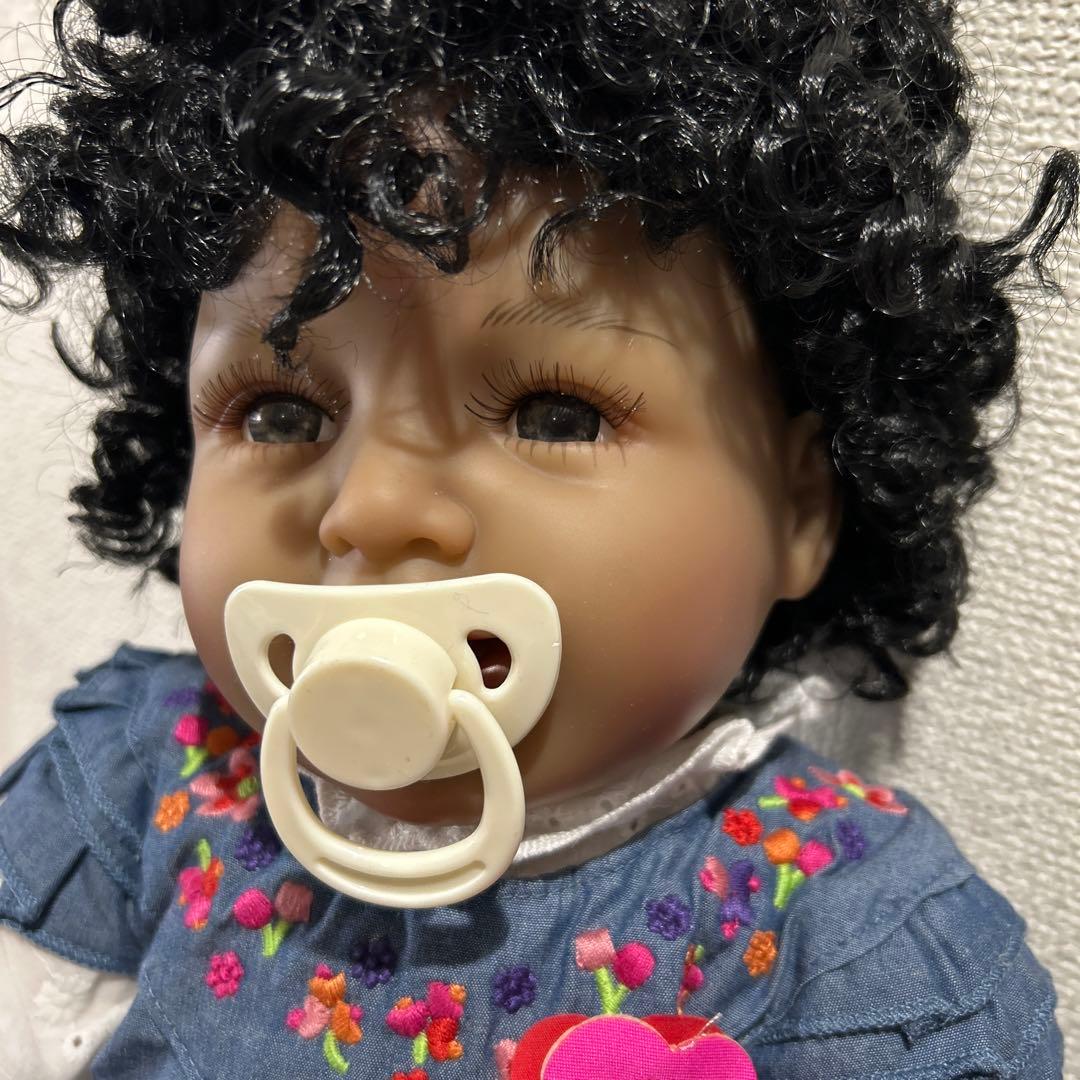 リボーンドール＊黒人＊アフロヘア＊NPK