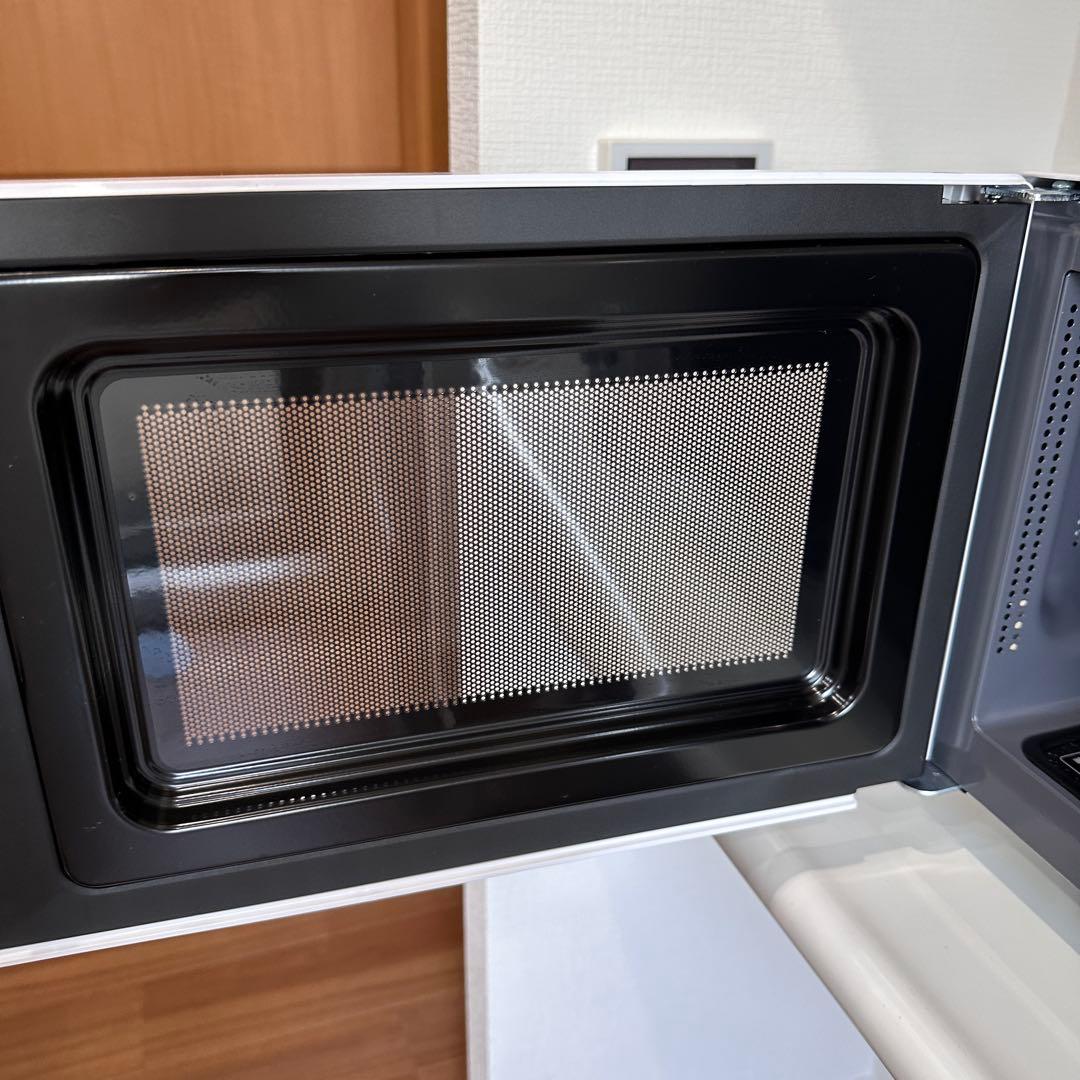 送込 美品 2023年製 TOSHIBA 電子レンジ ER-SM17 ホワイト