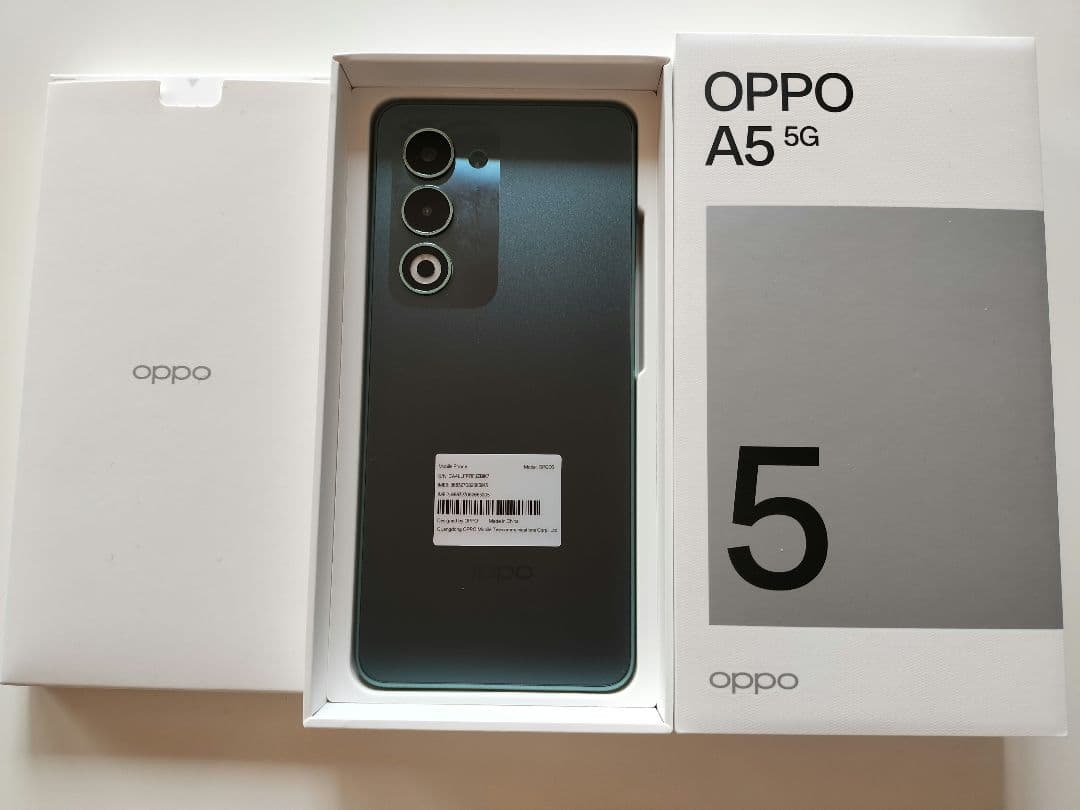 スマートフォン本体 OPPO A5 5G