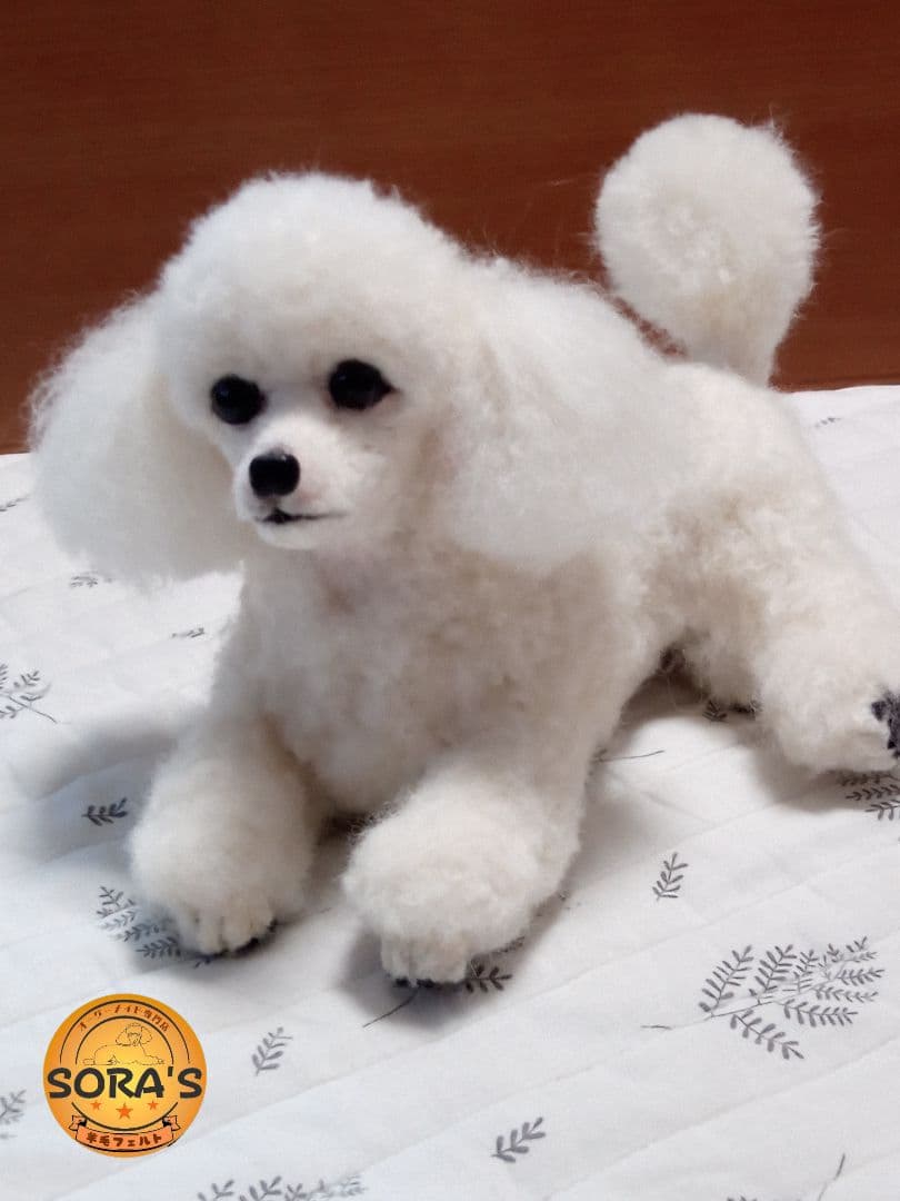 愛犬さんの羊毛フェルトオーダー受付中・わんちゃん・ぬいぐるみ