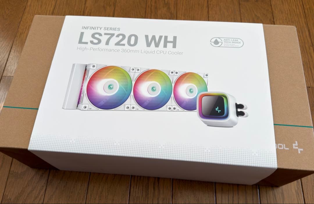 s*n様 DEEPCOOL LS720 ホワイト 360mm 簡易水冷 CPUク