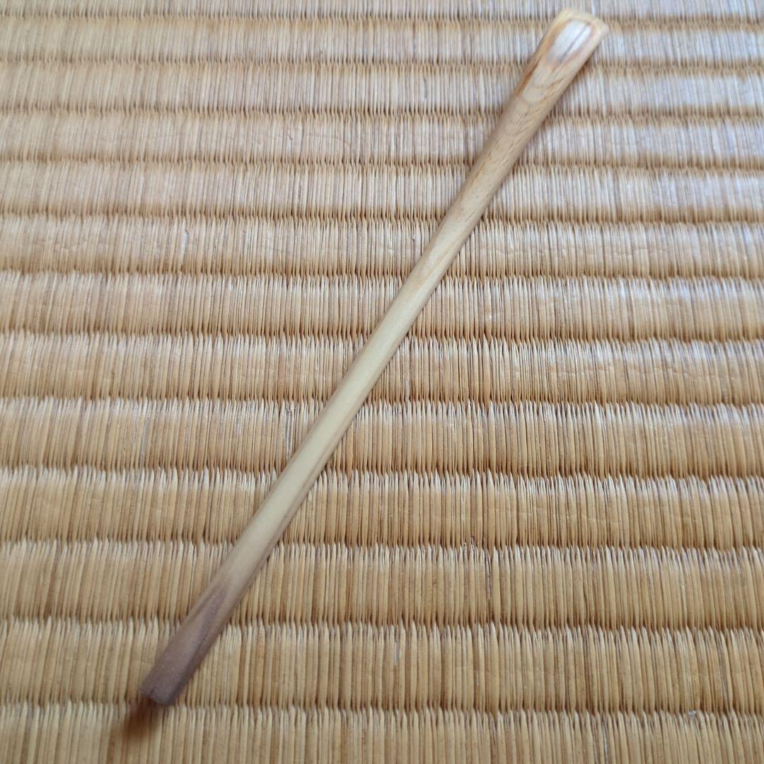 松製 茶杓 手書き文字付き 専用ケース